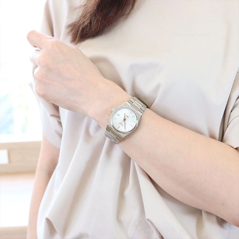 TISSOT PRX Premium Stainless Steel Quartz Watch with Date Display – 35mm Dial | Luxury Box Included | Available in 5 Colors