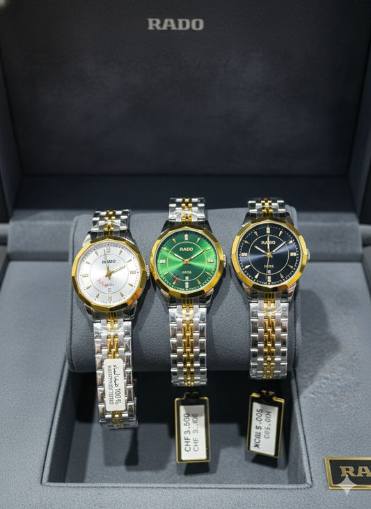 Premium Luxury Analog Watch for Men & Women | Date Display | Stainless Steel Strap | Available in 5 Elegant Colors | Luxury Gift Box Included