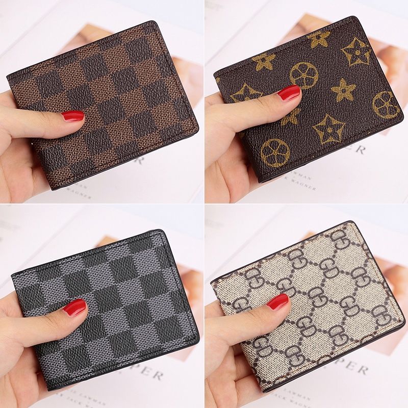 Compact Multi-Card Holder Wallet with ID Window  Slim & Stylish Design