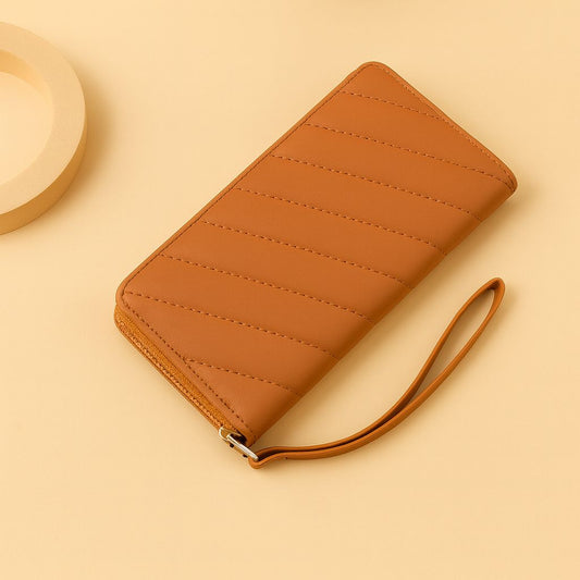 Premium Quality Long Women’s Wallet  Fashionable Clutch with Secure Zipper