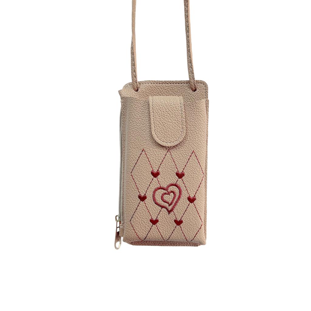 Trendy Mini Crossbody Mobile Pouch  Stylish Multipurpose Phone Bag for Women