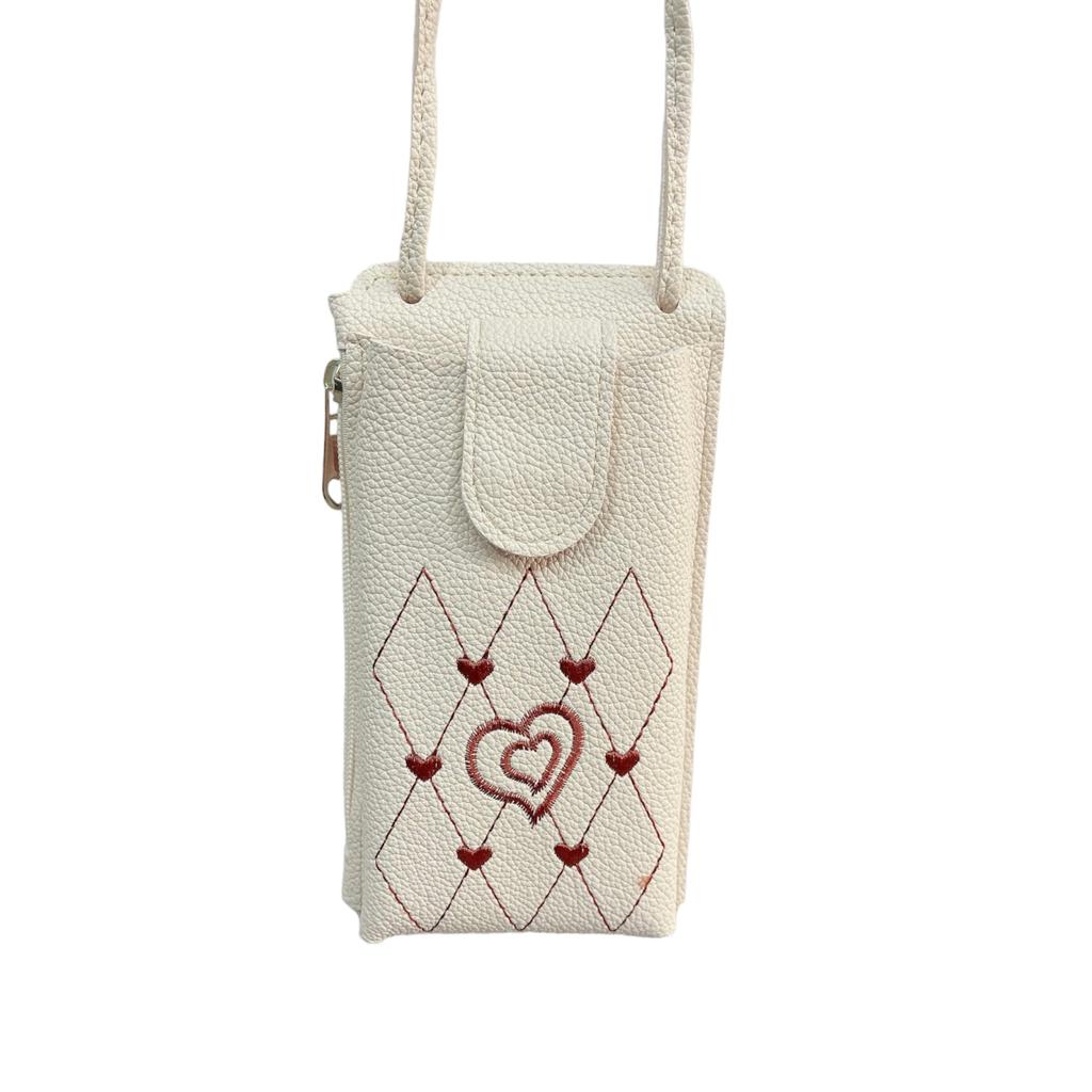 Trendy Mini Crossbody Mobile Pouch  Stylish Multipurpose Phone Bag for Women