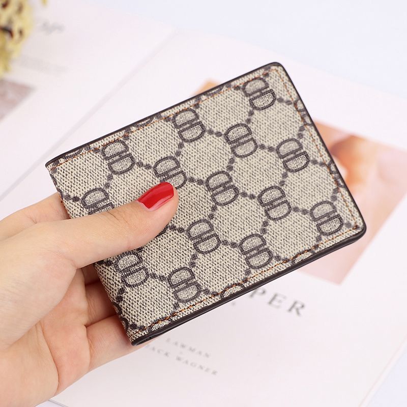 Compact Multi-Card Holder Wallet with ID Window  Slim & Stylish Design
