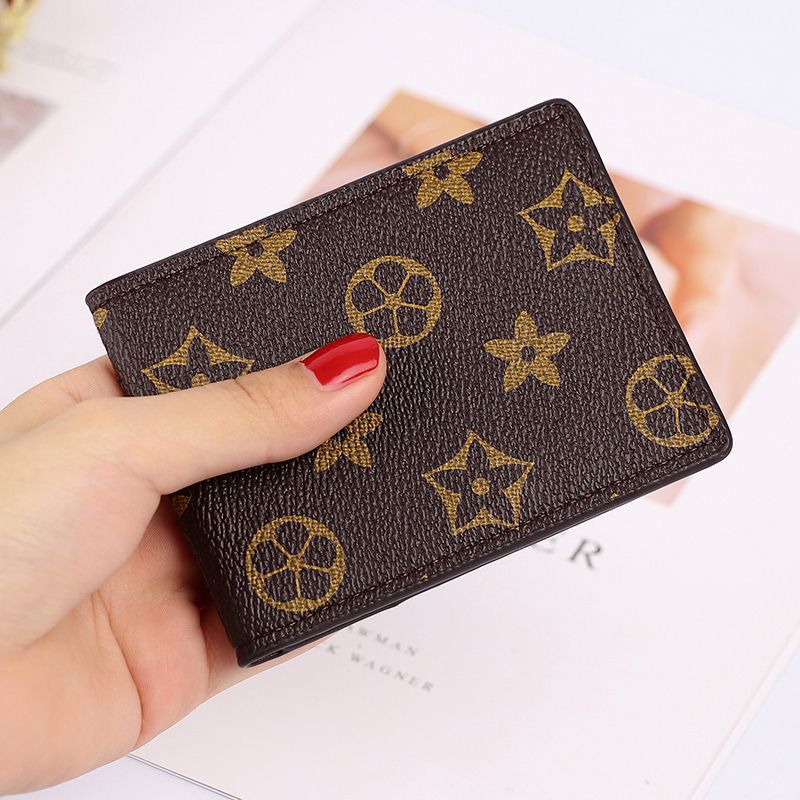 Compact Multi-Card Holder Wallet with ID Window  Slim & Stylish Design