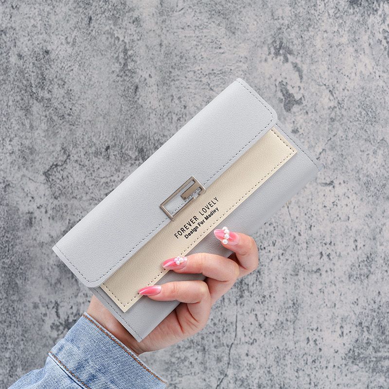 Forever Young Designer Wallet  Premium PU Leather Ladies Long Clutch